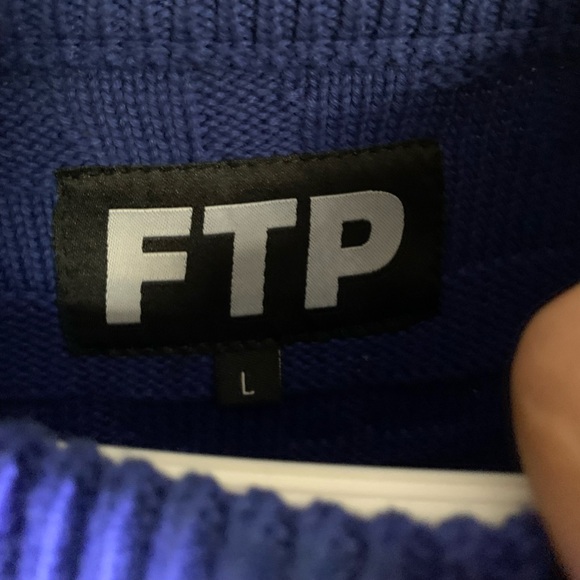 ❌SOLD❌ FTP embossed knit sweater - Picture 3 of 7